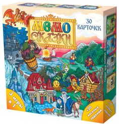 Настольная игра Нескучные Игры Мемо Сказки