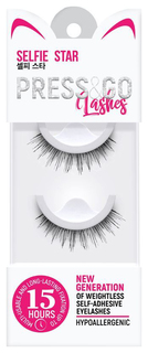 Накладные ресницы Selfie Star Press&Go Wednesday T8 2 шт