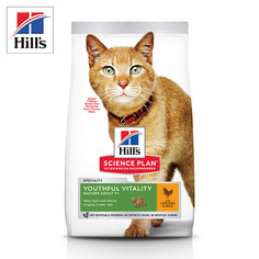 Сухой корм для кошек Hills Science Plan Youthful Vitality, курица, 0.3кг