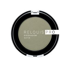 Тени для век Relouis relouis pro eyeshadow satin, тон 35 green tea