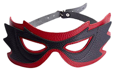 Черно-красная маска с прорезями для глаз Sitabella