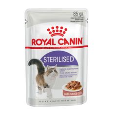 Влажный корм для кошек ROYAL CANIN Sterilised, мясо, 24шт, 85г