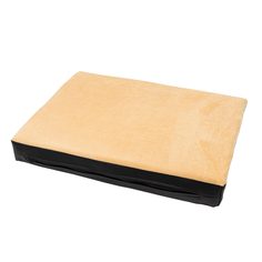 Лежанка для собак Xody HS Матрас с памятью XL 80x100x11см бежевый, черный