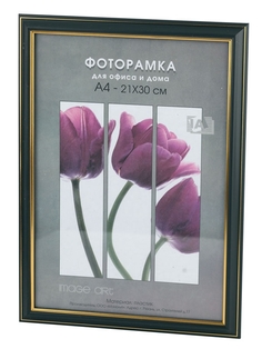 Фоторамки для фотографий Interior Office 289/209 21x30 черный Image Art
