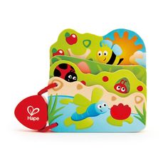 Книга детская Hape Детская книга Природа E0043_HP