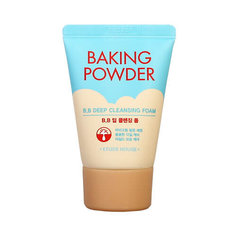Пенка для глубокого очищения кожи Baking Powder BB Deep Cleansing Foam, Etude House 30 ml