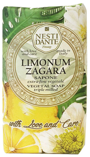 Косметическое мыло Nesti Dante Limonum Zagara Vegetal Soap 250 г