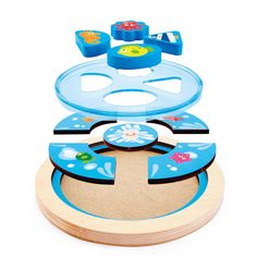 Вкладыши Глубоководные существа Hape E1604_HP