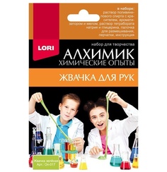 Набор Химические опыты. Жвачка для рук зеленая Lori