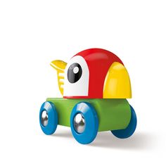 Каталка Свистящий попугайчик Hape E3808_HP