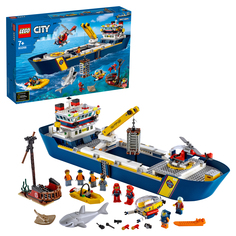 Конструктор LEGO City Oceans 60266 Океан: исследовательское судно