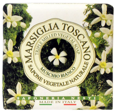 Косметическое мыло Nesti Dante Marsiglia Toscano Muschio Bianco Soap 200 г