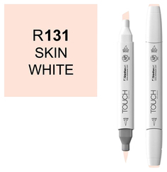 Маркер Touch Brush двухсторонний на спиртовой основе Белый телесный 131 серый; розовый