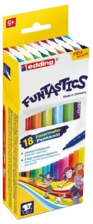 Набор фломастеров Edding "14 FUNTASTICS" 18 цветов, 3,0мм