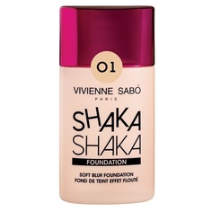 Тональный крем Vivienne Sabo с натуральным блюр эффектом Shaka Shaka, тон 01