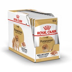 Влажный корм для кошек ROYAL CANIN Pomeranian Adult, мясо, 12шт, 85г