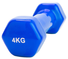 Гантель обрезиненная Bradex SF 0166 4 кг