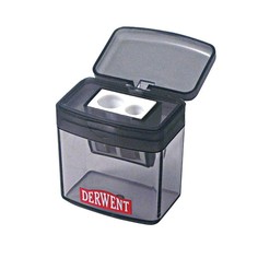 Двойная точилка с пластиковым контейнером Derwent "Twin Hole Sharpener"