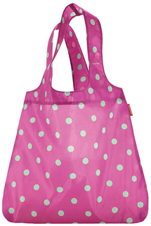 Сумка хозяйственная Reisenthel Mini maxi shopper Magenta dots AT3059