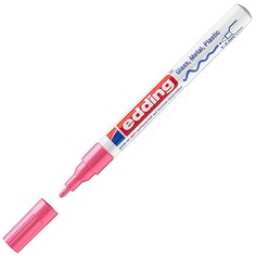 Фломастер, розовый Edding