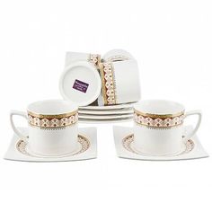 Чайный сервиз "Восход солнца" 200мл (12шт.) Nouvelle Home