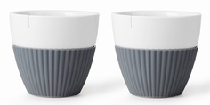 Чайный стакан Viva Scandinavia Anytime (300 мл), 9.4х8.5 см, 2 шт., серый V25433