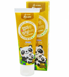 Детская зубная паста Kizcare Kiss со вкусом красного винограда с 0 лет 80 гр 901871