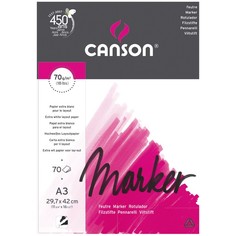 Альбом для маркера Canson Marker Layout, 29,7х42см, склейка 70 листов