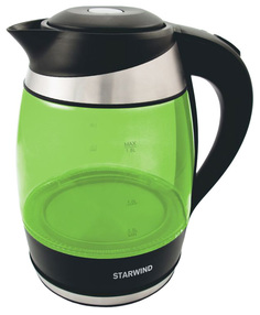 Чайник электрический Starwind SKG2213 Green/Black