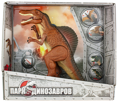 Интерактивная игрушка 1TOY Robo Life Спинозавр Т17167 Коричневый