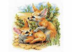 Набор для вышивания РИОЛИС Фенеки,137185