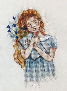 Набор для вышивания Neocraft Мечтательница,302899