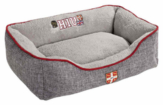 Лежанка для собак HUNTER 40x60x20см серый