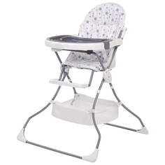 Стульчик для кормления Polini kids 252 Звезды белый/серый