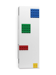 Пенал с минифигуркой LEGO Classic, 4 цветных кубика на лицевой стороне 52884