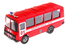 Пожарная машина Autotime ПАЗ-32053 Пожарная охрана 1:43