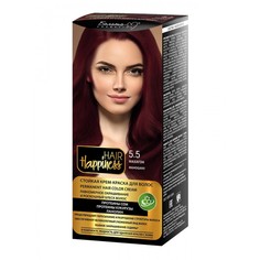 СТОЙКАЯ КРЕМ-КРАСКА ДЛЯ ВОЛОС БЕЛИТА HAIR HAPPINESS тон 5.5 МАХАГОН
