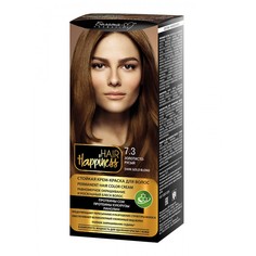 СТОЙКАЯ КРЕМ-КРАСКА ДЛЯ ВОЛОС БЕЛИТА HAIR HAPPINESS тон 7.3 ЗОЛОТИСТО-РУСЫЙ