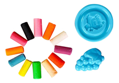 Тесто для лепки Color Puppy 12 цветов 63772