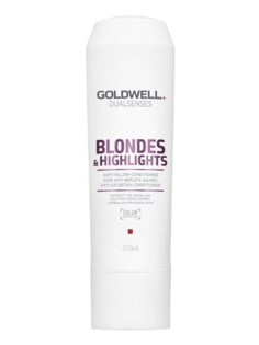 Кондиционер против желтизны для осветленных волос Goldwell DS BL&HL 200 мл