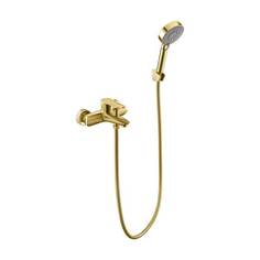 Смеситель для ванны с душем серия STEEL GOLD ПСМ 303-1 одноручный Профсан PSM-303-1
