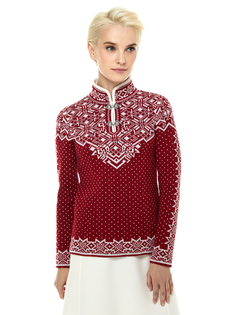 Джемпер женский Scandica Moskva красный 42/176