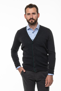 Кардиган мужской Westrenger WTRN-18-22 зеленый M