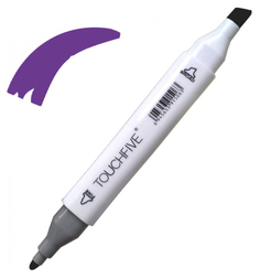Маркер Touch Brush двусторонний на спиртовой основе Фиолетовый P281 фиолетовый