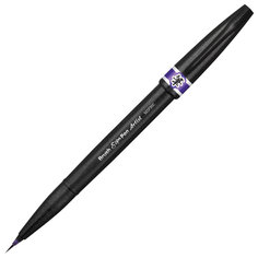 Ручка-кисть Pentel Brush Sign Pen Artist фиолетовая SESF30C-V фиолетовый