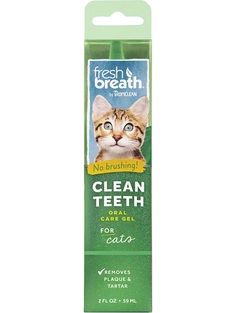 Зубной гель для кошек TropiClean, мята, 59 мл