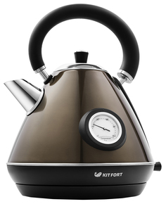 Чайник электрический Kitfort KT-644-2 Black/Brown