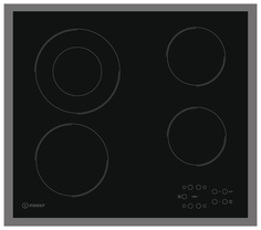 Встраиваемая варочная панель электрическая Indesit RI 261 X Black