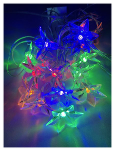 Новогодняя электрическая гирлянда Эра ENIN-3Z Б0041896 3 м разноцветный ERA