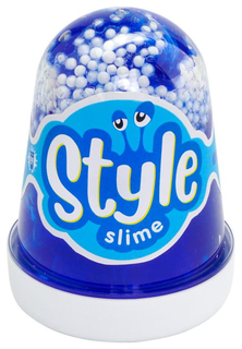 Слайм "Style Slime", с ароматом тутти-фрутти, 130 мл, синий Lori